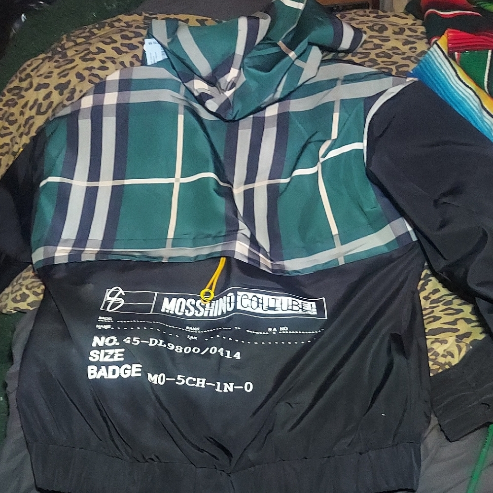 Pokemon Does High Fashion Nwot. Mosshino Wind Breaker. Ft. Pokemon Stats.